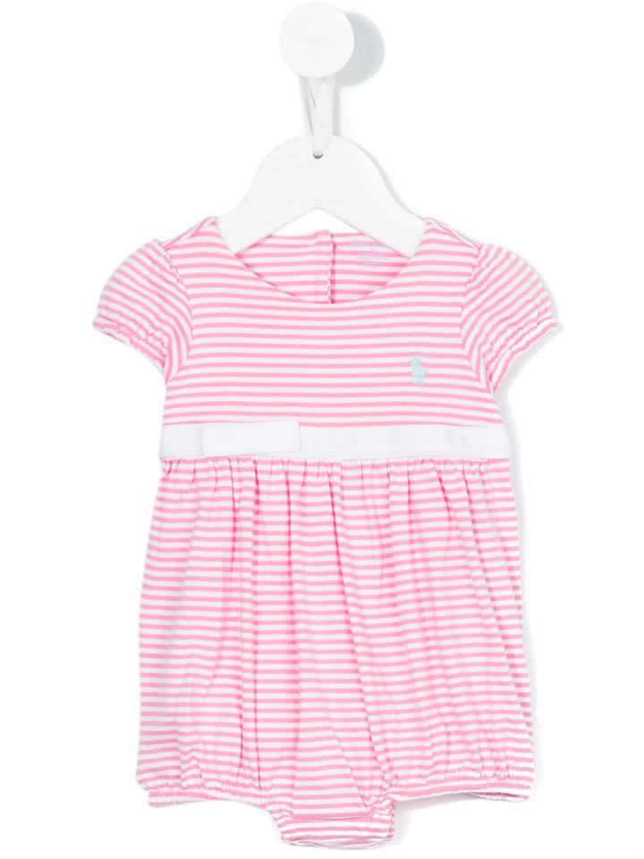 Ralph Lauren Kids - Pleated T-shirt - Kids - Cotton - 6 Mth, White