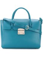 Furla Top Handle Bag, Women's, Blue
