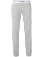 Calvin Klein Jeans - Slim-fit Sweatpants - Women - Cotton/polyester - L, Grey, Cotton/polyester