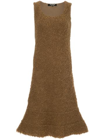 Junya Watanabe Vintage Sleevless Mini Dress - Brown