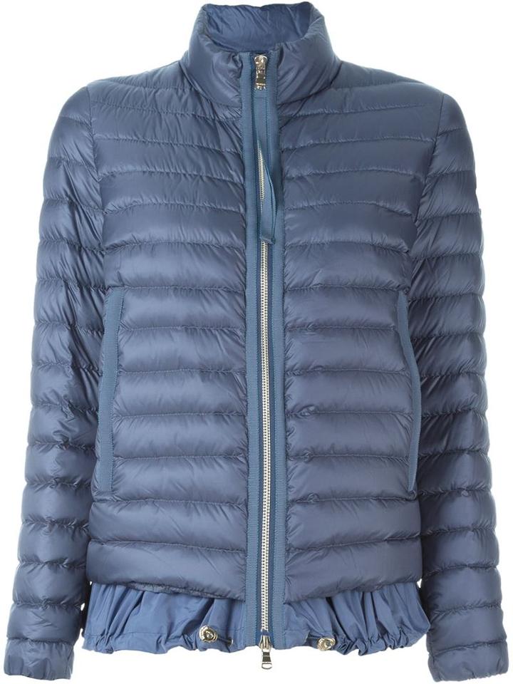 Moncler Limande Puffer Jacket, Women's, Size: Iii, Blue, Polyamide/polyester/feather Down