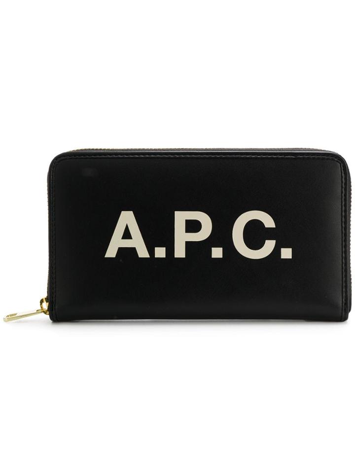 A.p.c. Morgane Wallet - Black