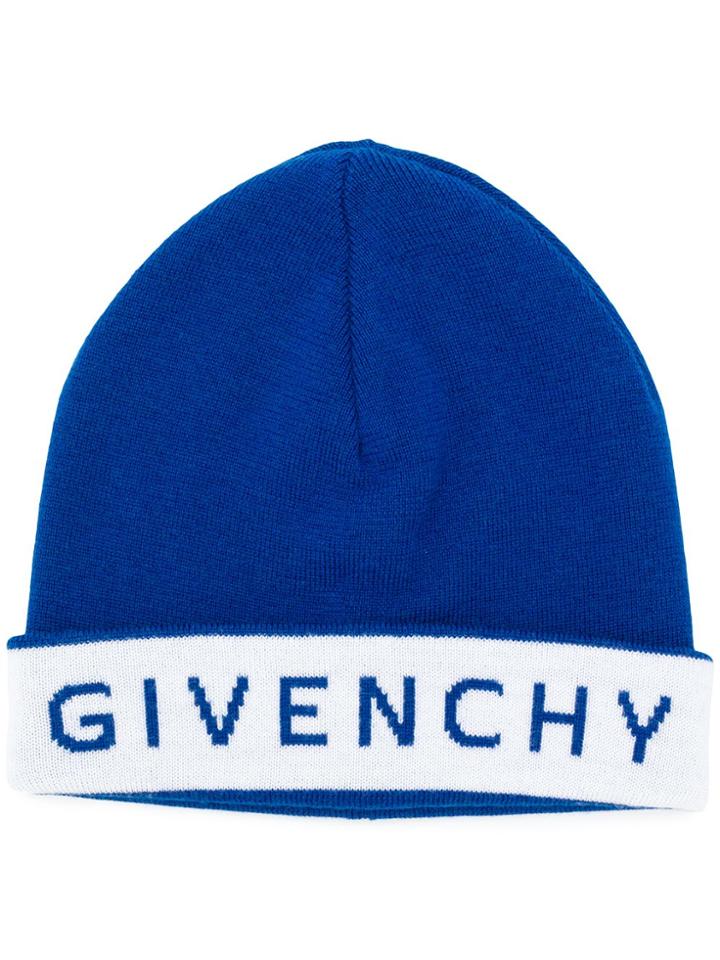 Givenchy Wool Beanie - Blue