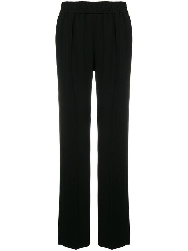 Msgm Elasticated Waist Trousers - Black