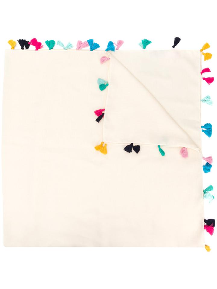 Twin-set Colour Tassel Scarf - Nude & Neutrals