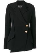 Proenza Schouler Wrap Front Tailored Jacket - Black