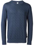 Armani Collezioni Tonal Printed Jumper