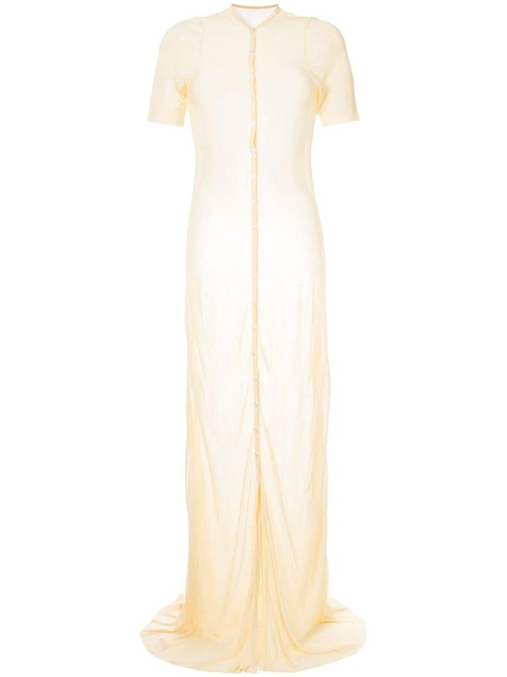 Jacquemus La Robe Dolcedo Cardigan - Yellow