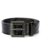 Diesel Classic Belt, Men's, Size: 100, Black, Calf Leather