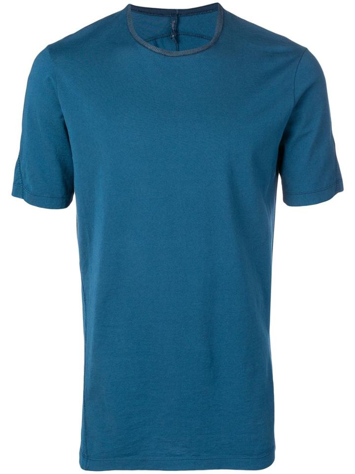 Transit Woven Panel T-shirt - Blue