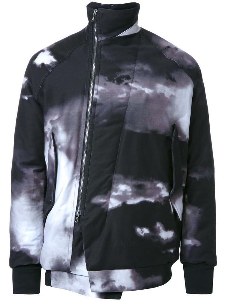 Nil0s 'cloud' Biker Jacket, Men's, Size: 2, Black, Cotton
