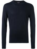 Tom Ford - Long Sleeve Cashmere Sweater - Men - Cashmere - 52, Blue, Cashmere