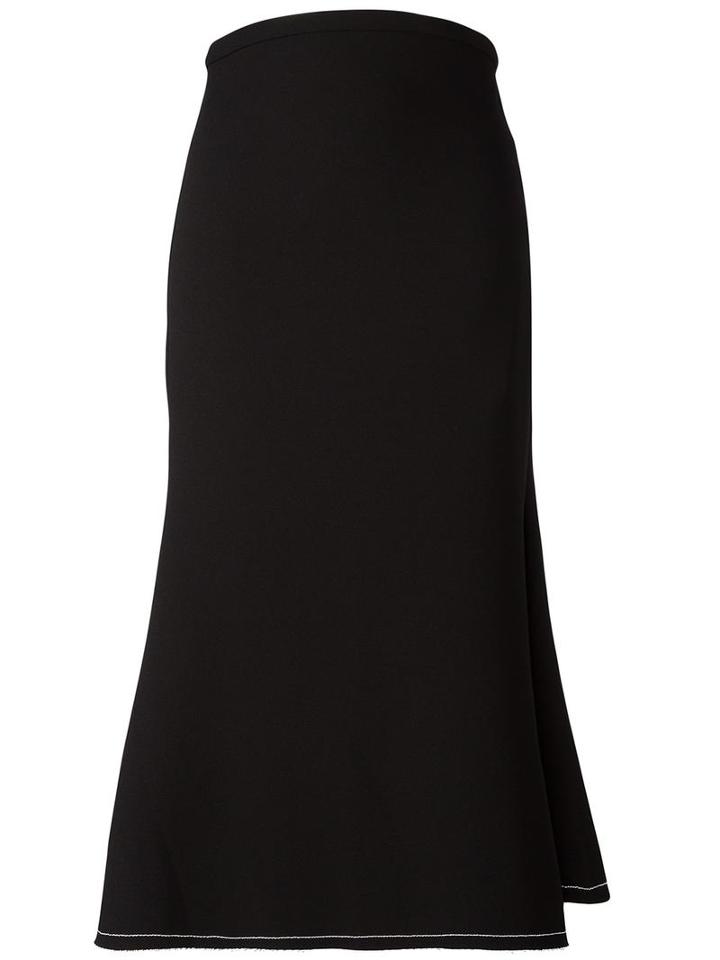 Ellery Flared Skirt, Women's, Size: 8, Black, Polyester