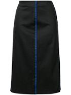 Fendi Fitted Pencil Skirt - Blue