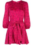 Alice+olivia Tie Waist Dress - Pink
