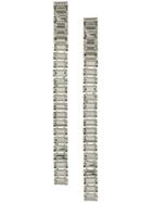 Alberta Ferretti Crystal Embellished Long Earrings - Metallic
