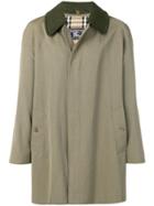 Burberry Vintage Loose Fit Topcoat - Green