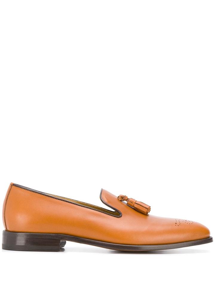 Scarosso Raimondo Tassel Loafers - Brown