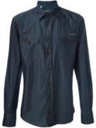 Dolce & Gabbana Denim Shirt, Men's, Size: 38, Blue, Cotton