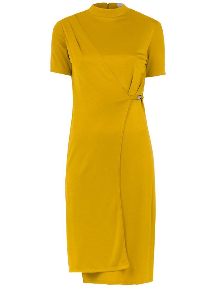 Tufi Duek Asymmetric Dress - Yellow