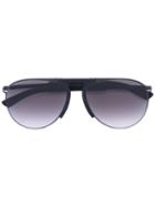 Mykita - Rye Sunglasses - Unisex - Polyamide/steel - One Size, Black, Polyamide/steel