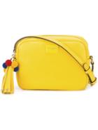 Dolce & Gabbana Glam Camera Bag, Women's, Yellow/orange, Calf Leather