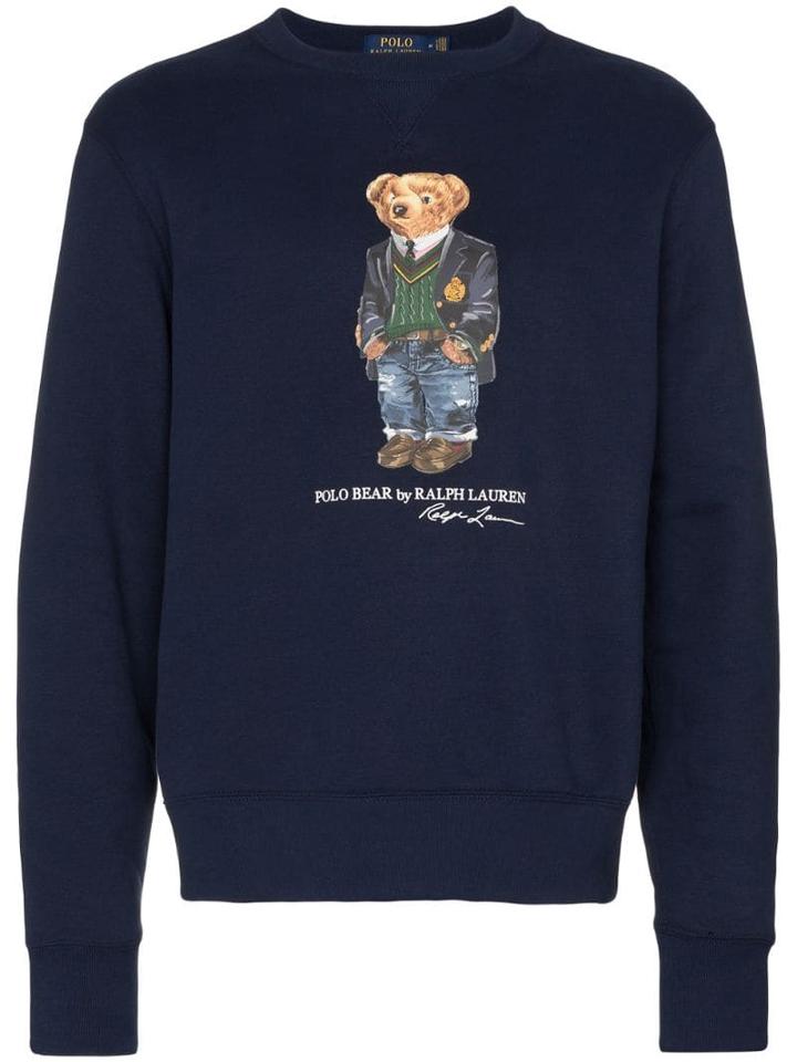 Polo Ralph Lauren Teddy Print Sweatshirt - Blue