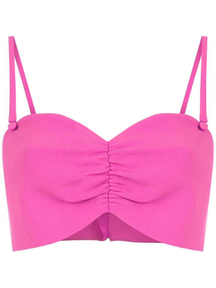 Framed Cropped Top - Pink