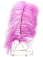 Nina Ricci Feather Headpiece - Metallic