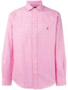 Polo Ralph Lauren - Checked Shirt - Men - Cotton - Xl, Pink/purple, Cotton