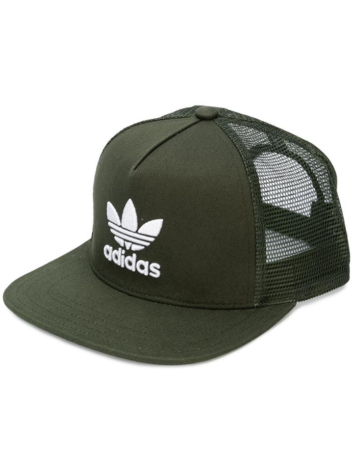 Adidas Adidas Originals Trefoil Heritage Trucker Cap - Green