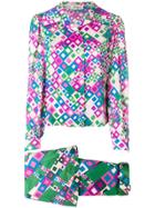 William Vintage Artheme Printed Shirt & Skirt - Multicolour