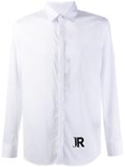 John Richmond Kassinga Logo-print Shirt - White