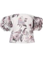 Brock Collection Boie Floral Blouse - Pink & Purple