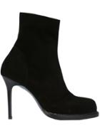 Ann Demeulemeester Panelled Ankle Boots - Black