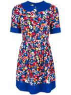 Love Moschino - Floral Skater Dress - Women - Viscose - 42, Viscose