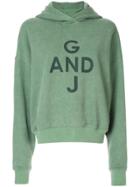 Goen.j Logo Hoodie - Green