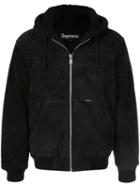 Supreme Zipped Hooded Jacket - Black