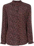 Chinti & Parker Love Heart Print Shirt - Black