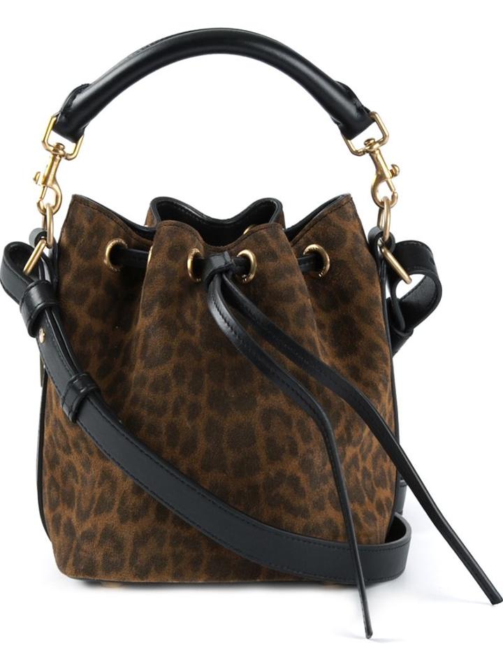 Saint Laurent Small 'emmanuelle' Bucket Tote, Women's, Brown