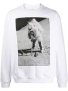 Calvin Klein Jeans Est. 1978 Photographic Print Sweatshirt - White