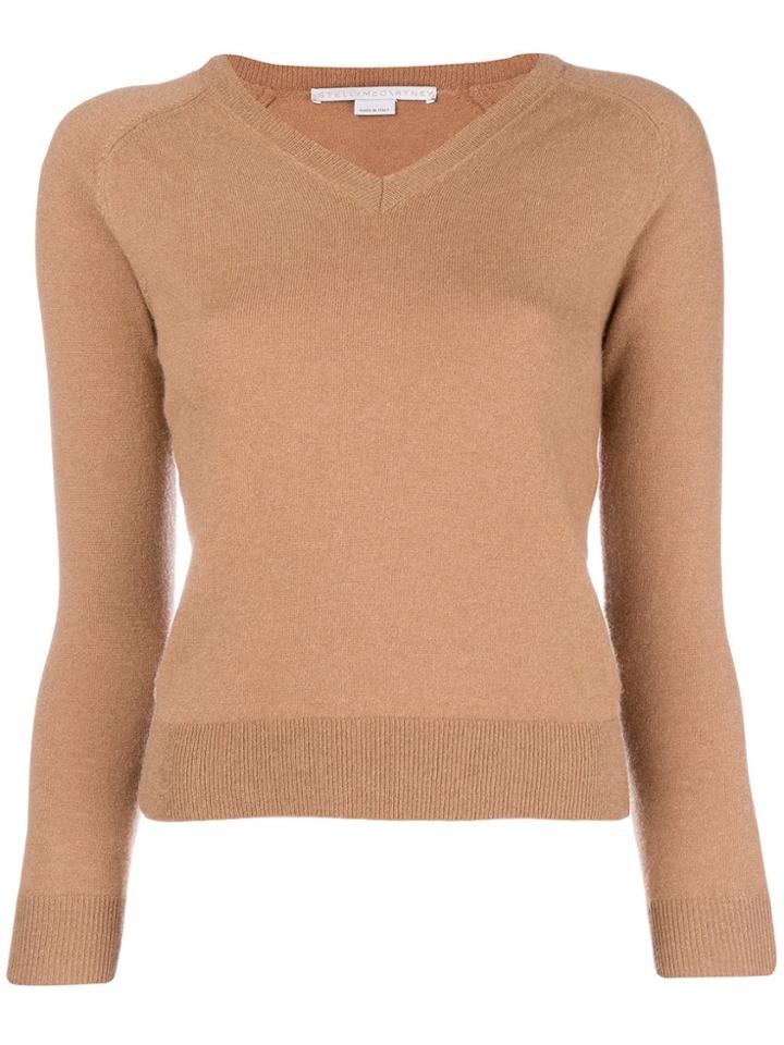 Stella Mccartney V-neck Sweater - Brown