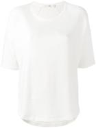 Rag & Bone - Plain Shortsleeved Sweater - Women - Modal/cotton/spandex/elastane - Xs, Nude/neutrals, Modal/cotton/spandex/elastane