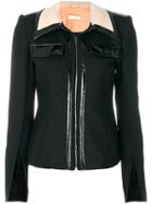 Ssheena Fitted Zip Jacket - Black
