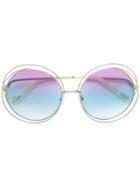 Chloé Eyewear Carlina Round Sunglasses - Pink