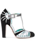 Gucci T-strap Pumps - Black