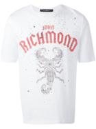 John Richmond - Logo Print T-shirt - Men - Cotton - S, White, Cotton