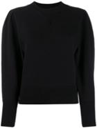 Isabel Marant Étoile Puff Sleeve Knitted Top - Black