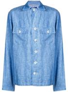 Junya Watanabe Man Relaxed-fit Shirt Jacket - Blue
