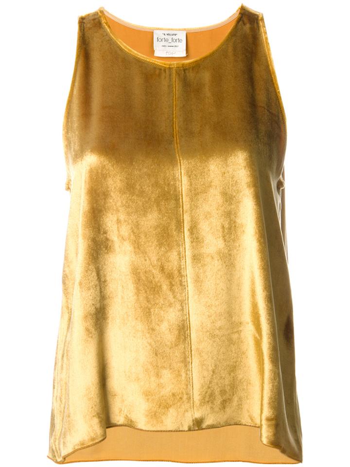 Forte Forte Metallic Effect Top